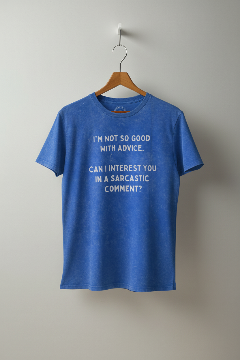 Relatable Quote Cotton Tee