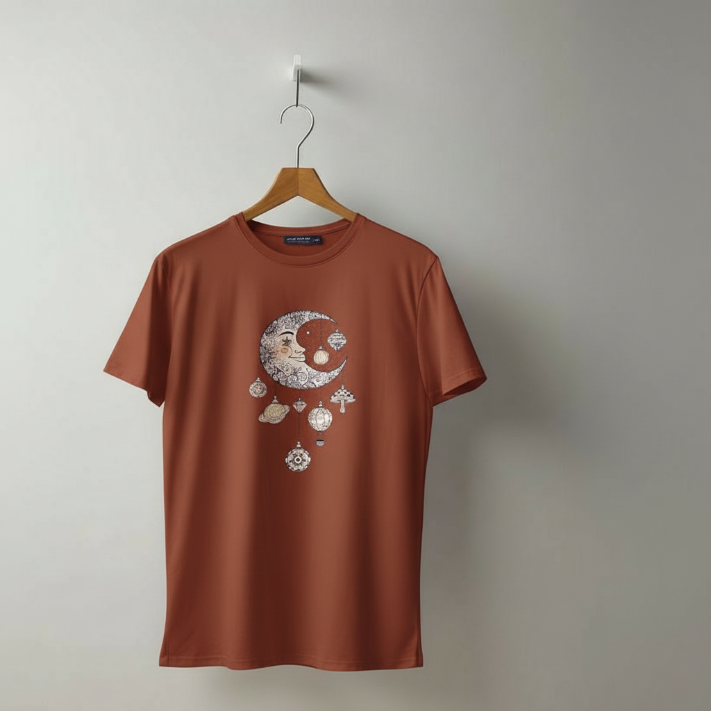 Printed Casual Cotton T-Shirt