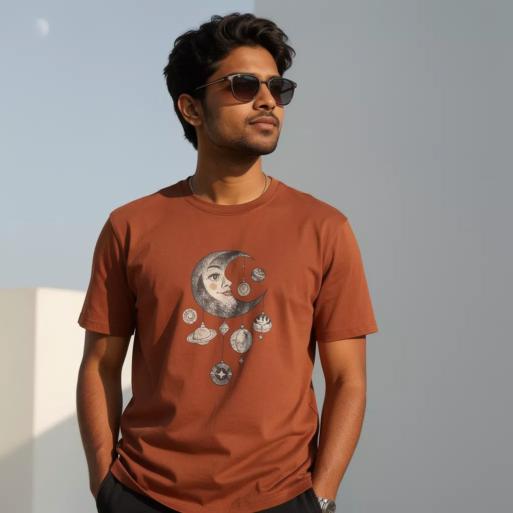 Printed Casual Cotton T-Shirt